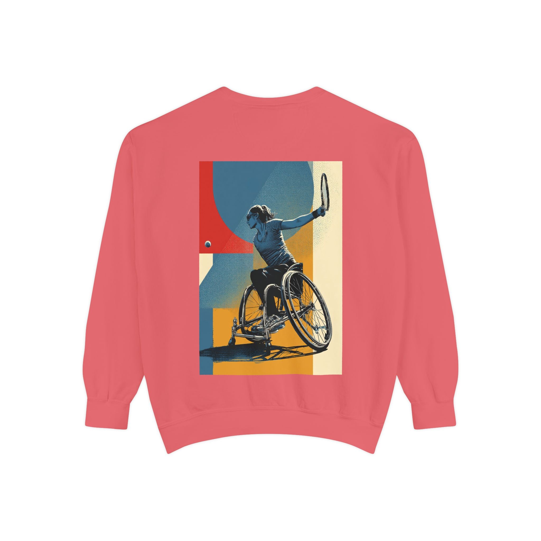 Inspirational Unisex Sweatshirt - Motivational Sports Tennis Design | Perfect for Coaches, Athletes, Gifts, Casual Wear, and Events
