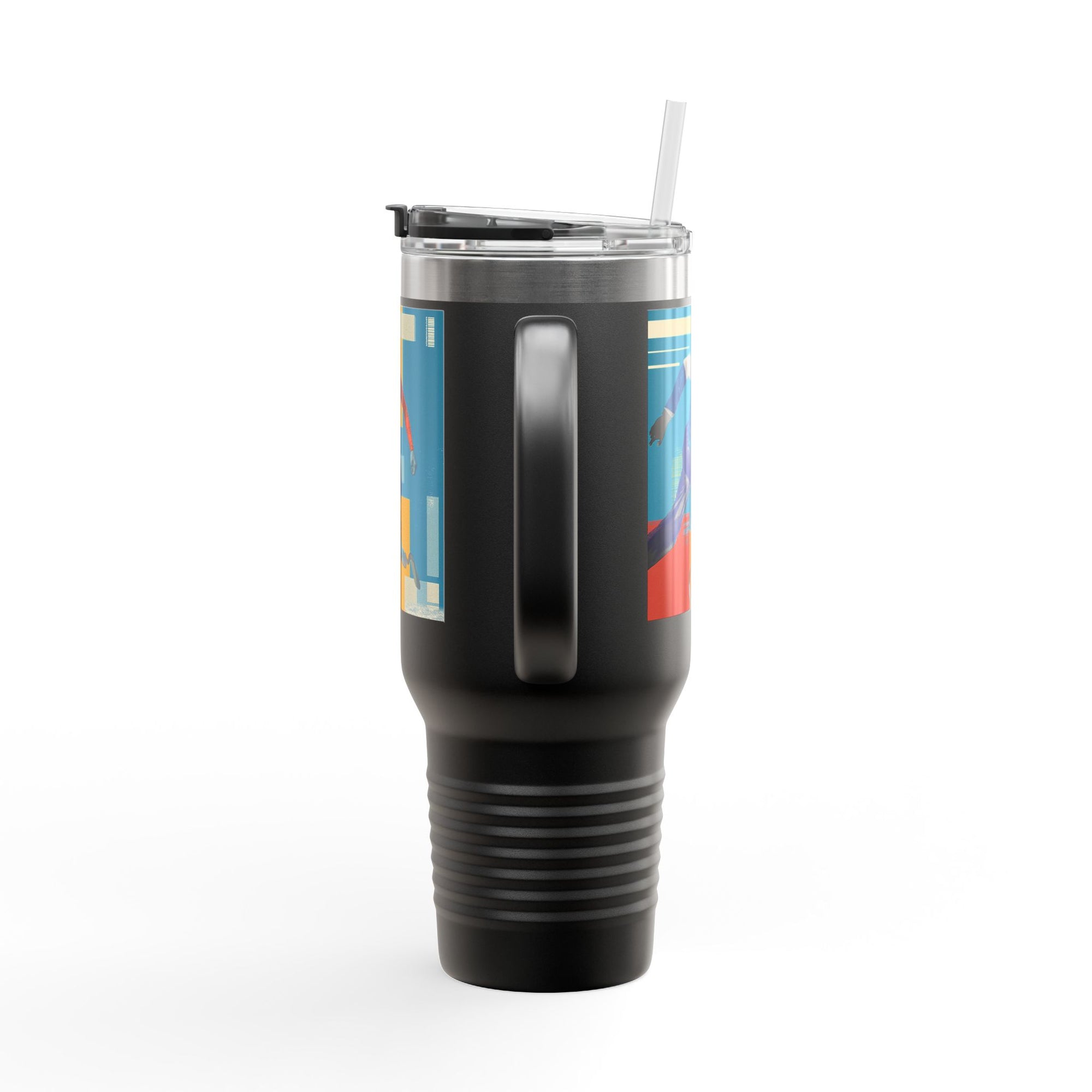 Vibrant Insulated Travel Mug, 40oz | Stylish Drinkware for Outdoor Adventures, Sports, Travel, Gifts