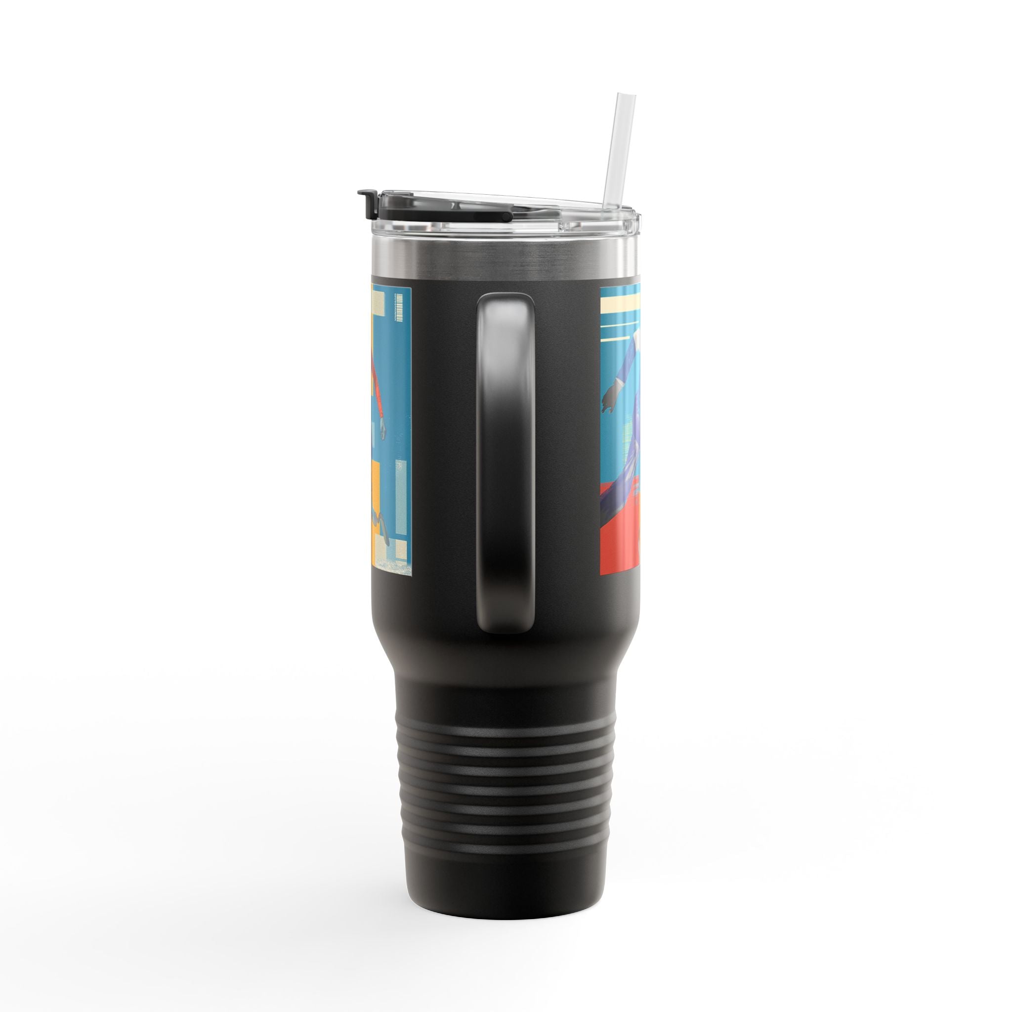 Vibrant Insulated Travel Mug, 40oz | Stylish Drinkware for Outdoor Adventures, Sports, Travel, Gifts