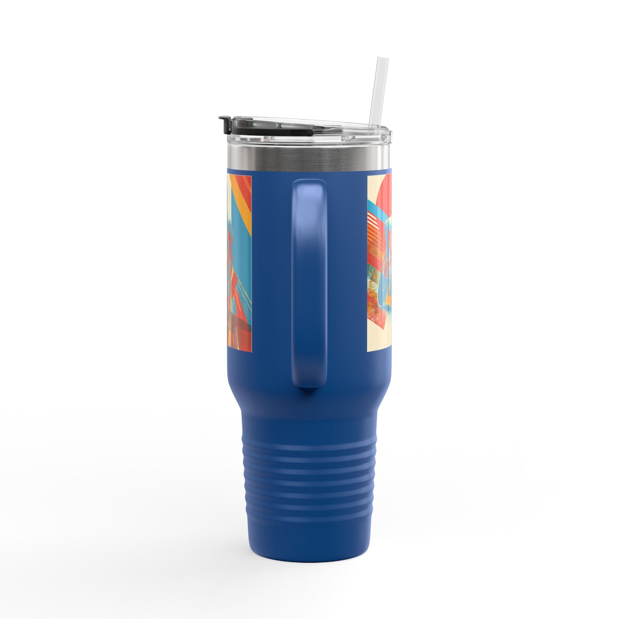 Vibrant Insulated Travel Mug, 40oz | Stylish Drinkware for Outdoor Adventures, Sports, Travel, Gifts