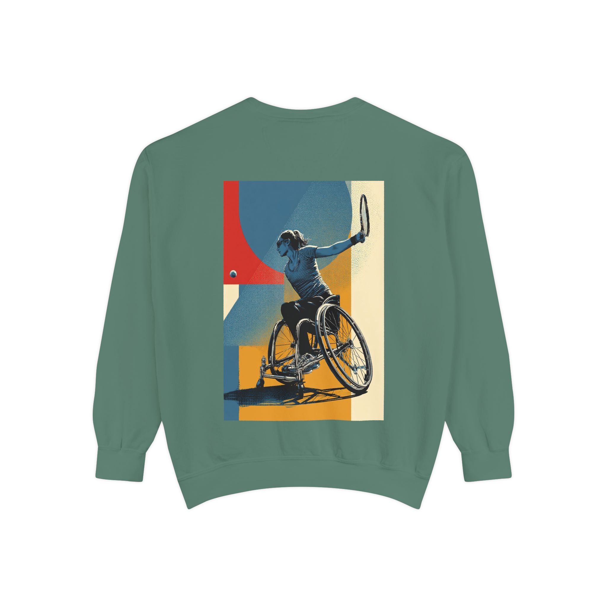 Inspirational Unisex Sweatshirt - Motivational Sports Tennis Design | Perfect for Coaches, Athletes, Gifts, Casual Wear, and Events