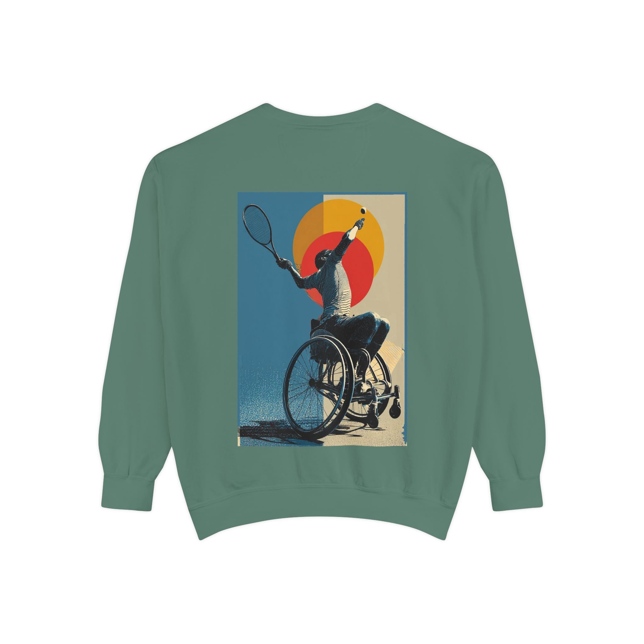 Inspirational Unisex Sweatshirt - Motivational Sports Tennis Design | Perfect for Coaches, Athletes, Gifts, Casual Wear, and Events