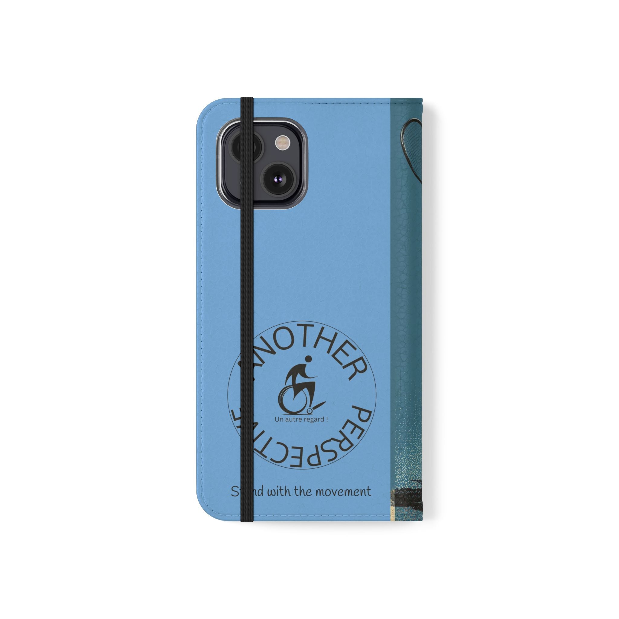 Sporty Flip Case for Athletes Tennis, Phone Wallet Cover, Stylish Mobile Case, Perfect Gift for Sports Fans, Functional Design