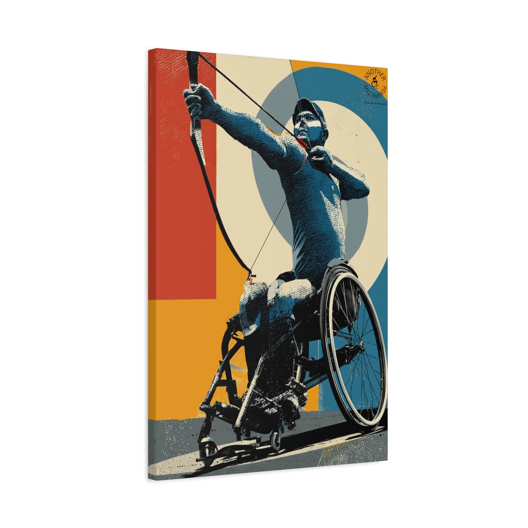 Empowering Wheelchair Archery Canvas Art, Inspirational Wall Decor, Motivational Home Decor, Unique Gift for Sports Enthusiasts, [...]