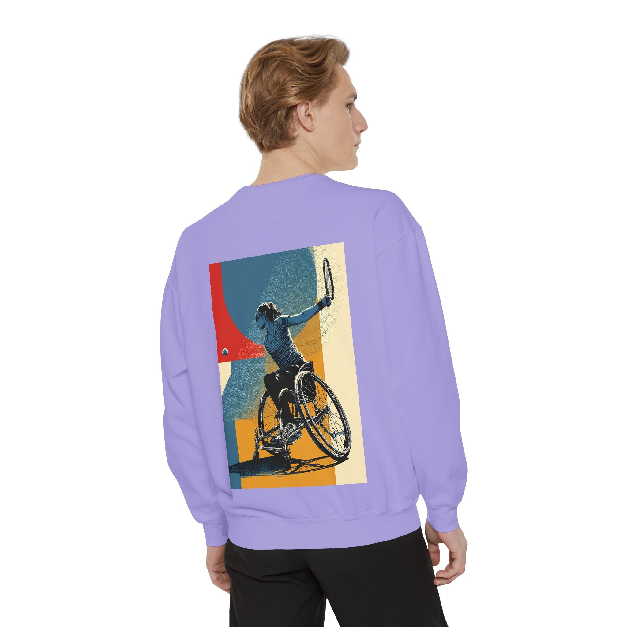 Inspirational Unisex Sweatshirt - Motivational Sports Tennis Design | Perfect for Coaches, Athletes, Gifts, Casual Wear, and Events