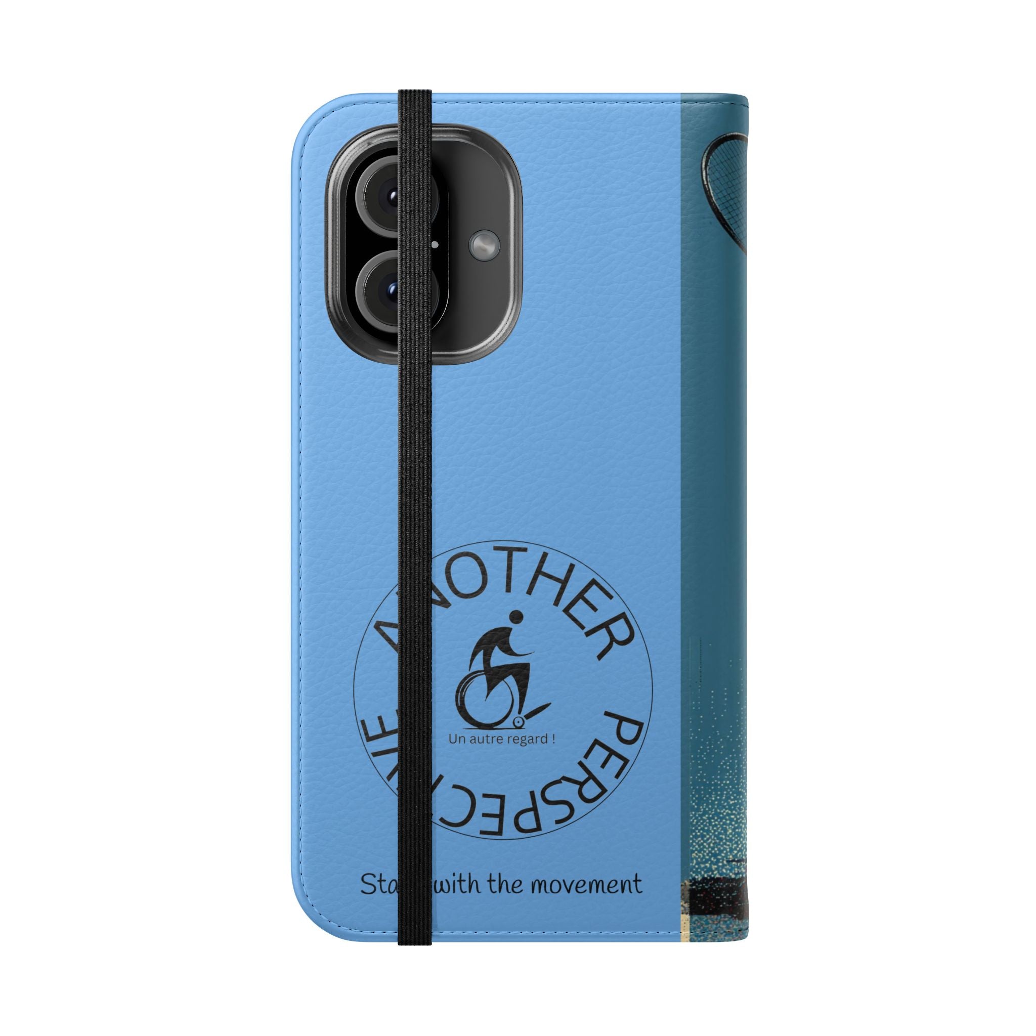 Sporty Flip Case for Athletes Tennis, Phone Wallet Cover, Stylish Mobile Case, Perfect Gift for Sports Fans, Functional Design