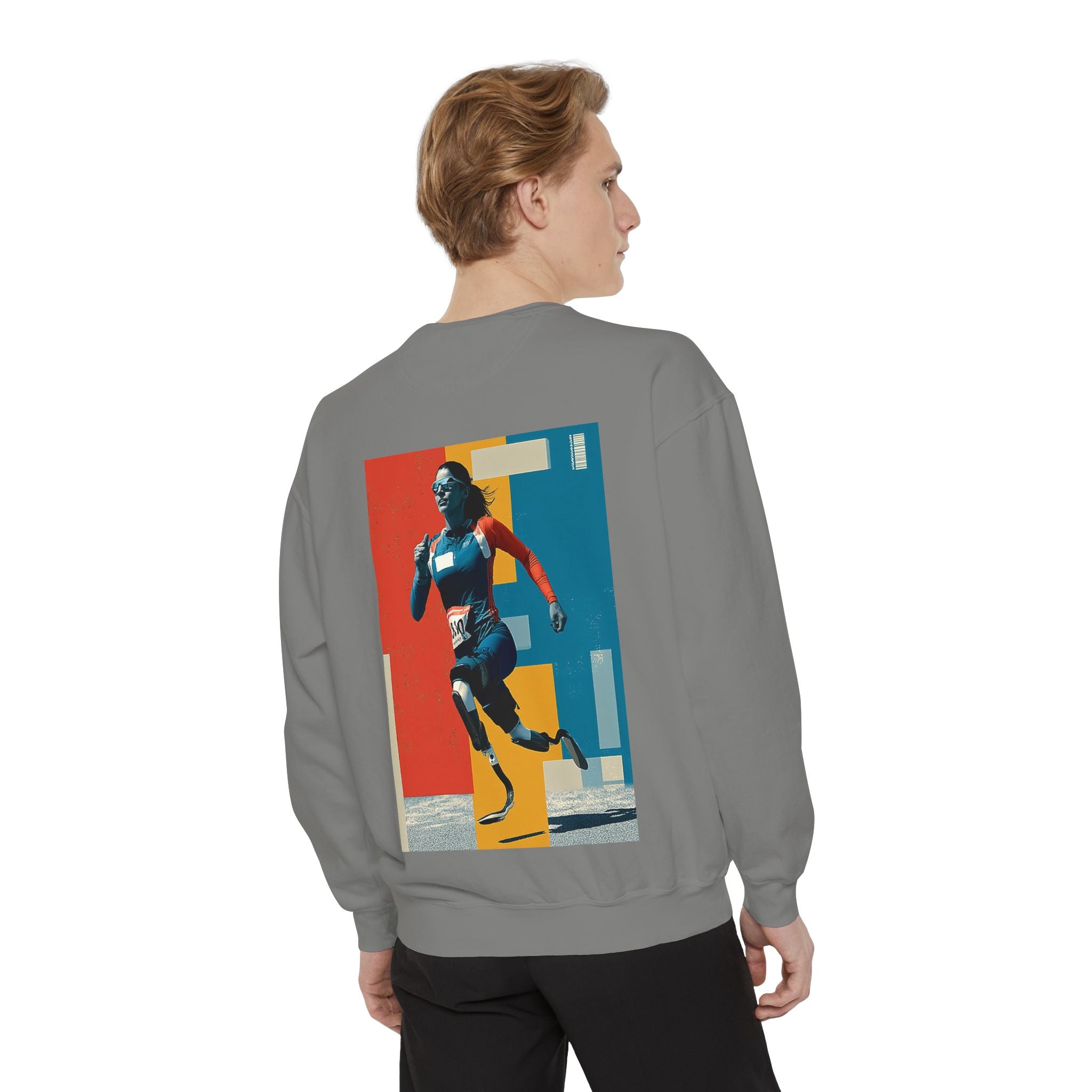 Inspirational Unisex Sweatshirt - Motivational Sports Course Design | Perfect for Coaches, Athletes, Gifts, Casual Wear, and Events