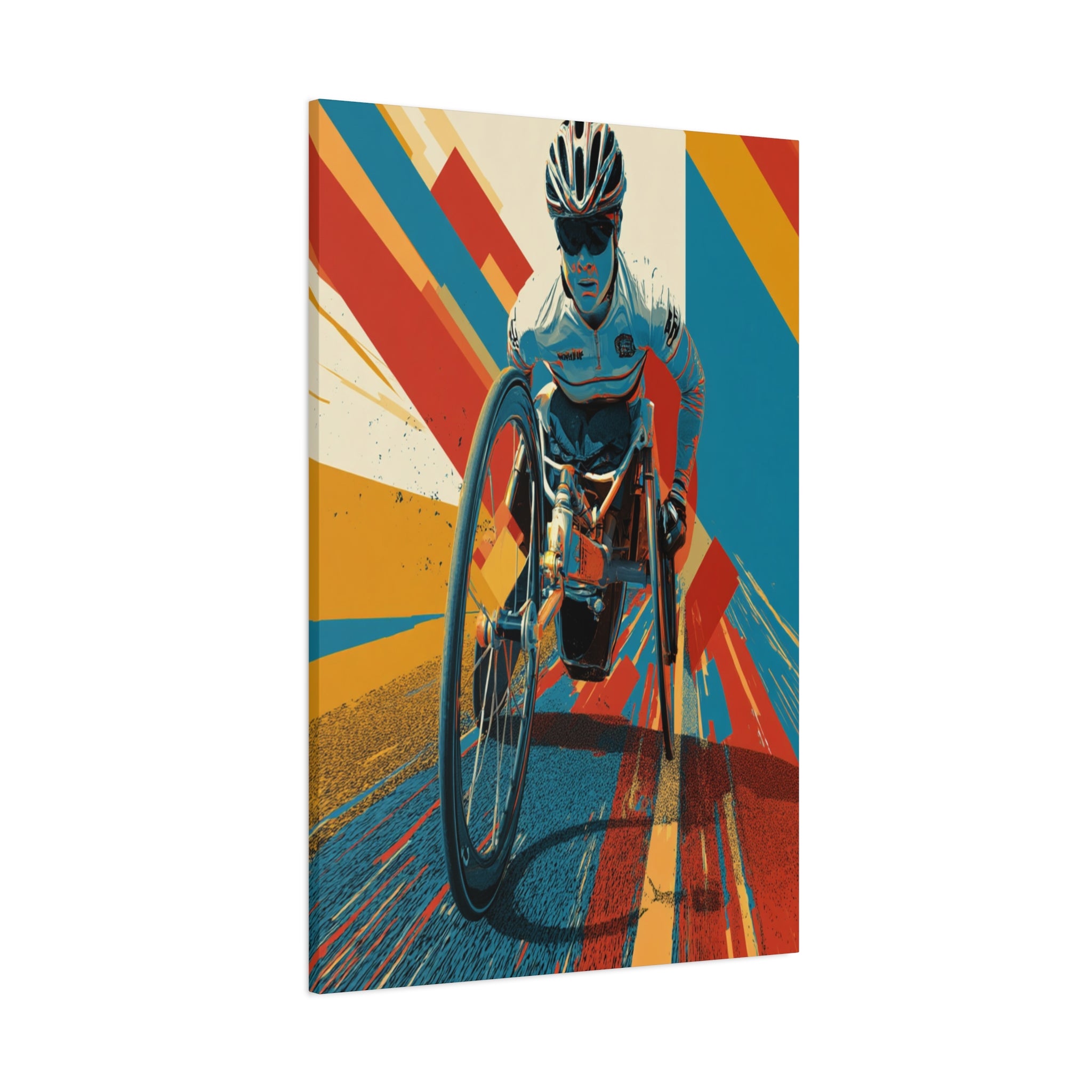 Empowering Wheelchair Athlete Canvas Art, Inspirational Wall Decor, Motivational Home Decor, Unique Gift for Sports Enthusiasts, [...]